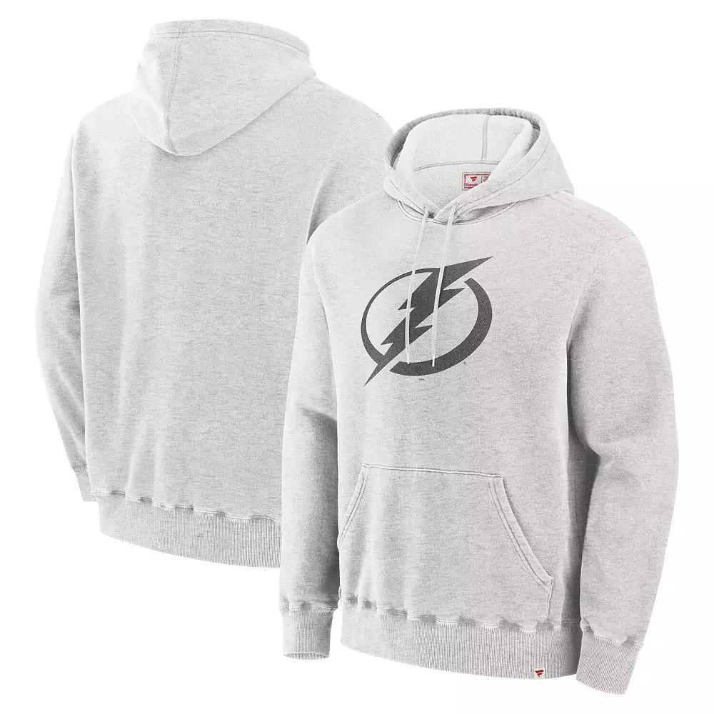 Men's Fanatics Cream Tampa Bay Lightning Made in Canada Pullover Hoodie, Size: 2XL, Lgh Beige Product Image
