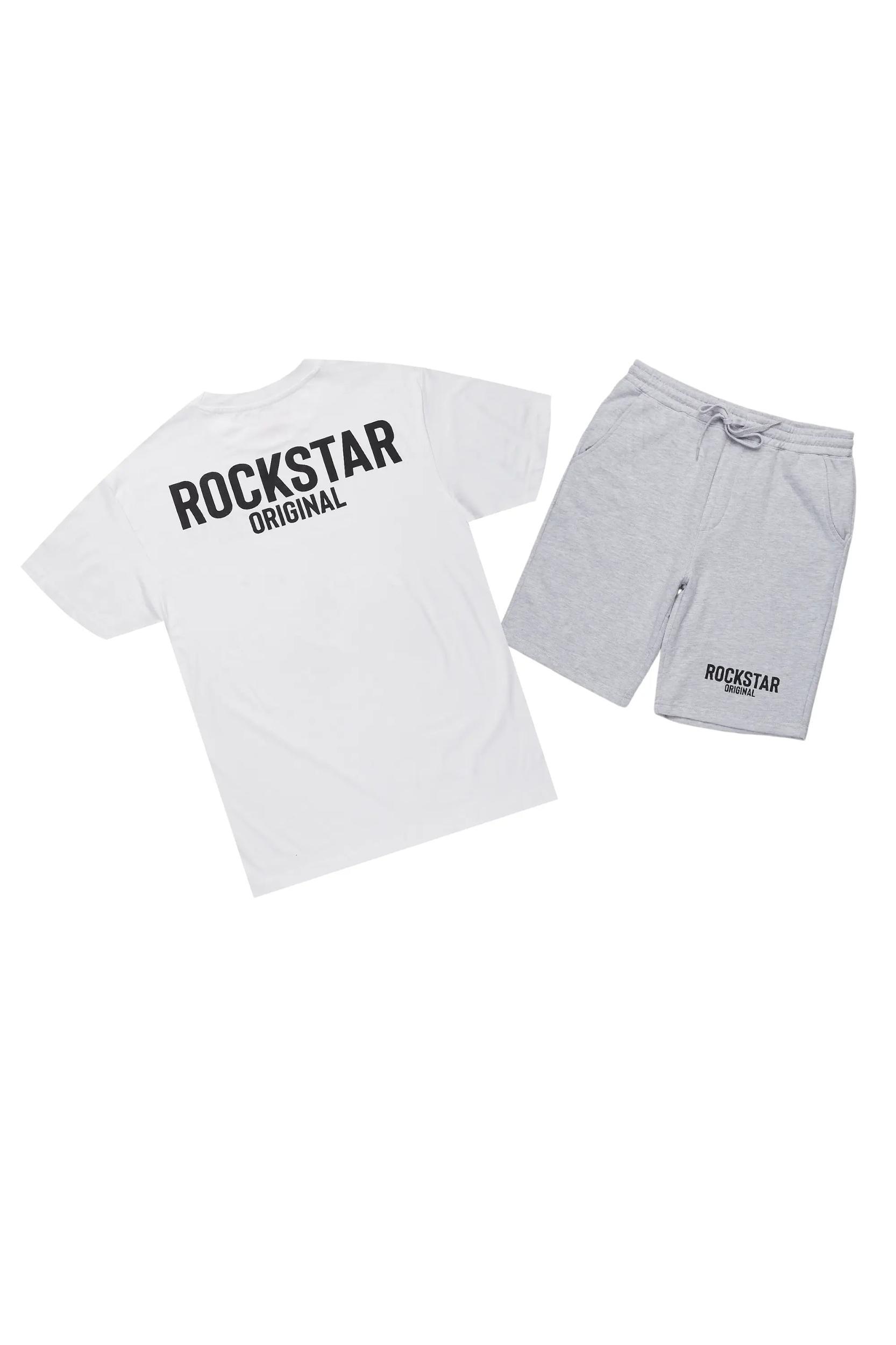 Sana Grey/Black Short Set Male Product Image