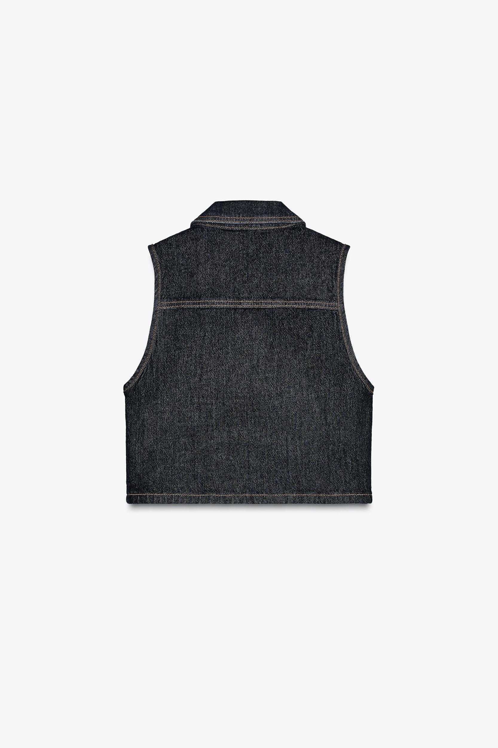 Z1975 SHORT DENIM VEST Product Image