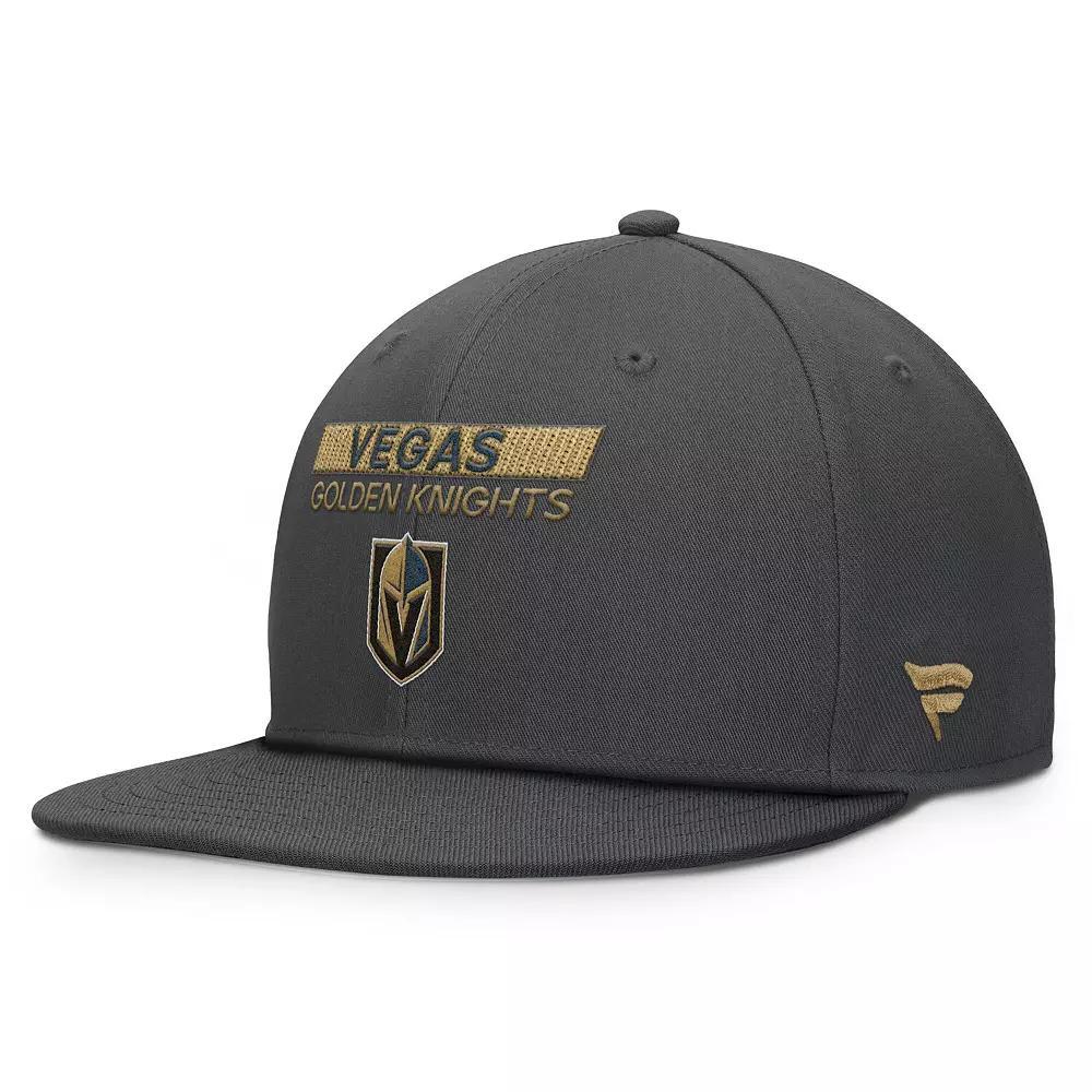 Men's Fanatics Gray Vegas Golden Knights  Authentic Pro Prime Snapback Hat, Lvk Grey Product Image