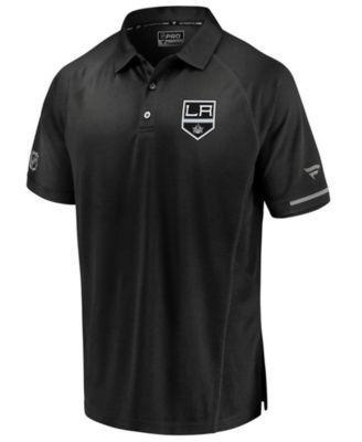Mens Fanatics Branded Navy Edmonton Oilers Authentic Pro Rinkside Polo Oil Blue Product Image