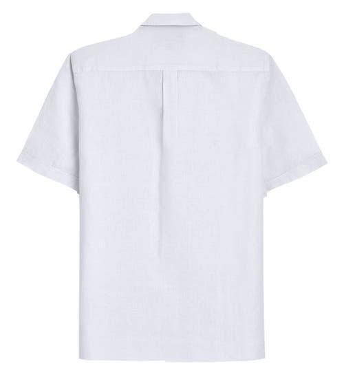 Mens Garment-Dyed Linen Camp Shirt Product Image