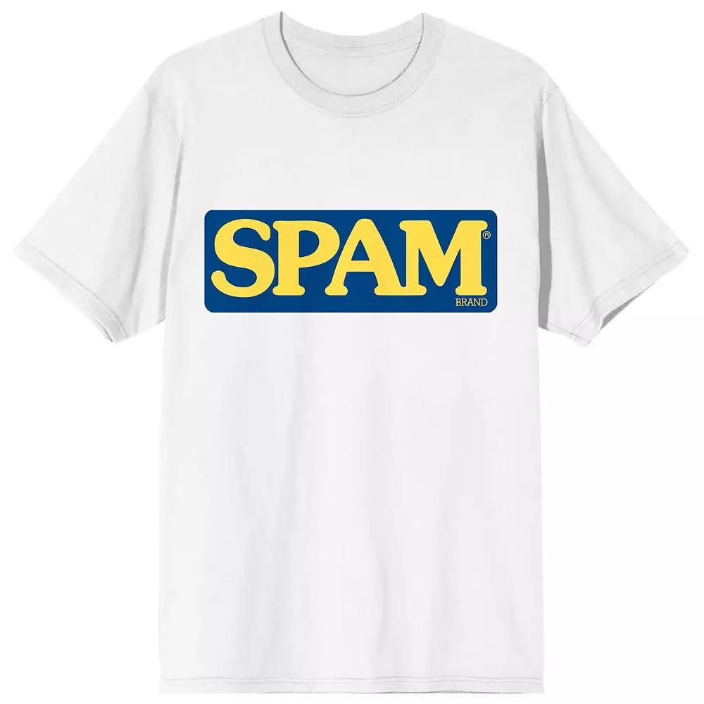 Men's Spam Logo Tee, Size: Medium, White Product Image