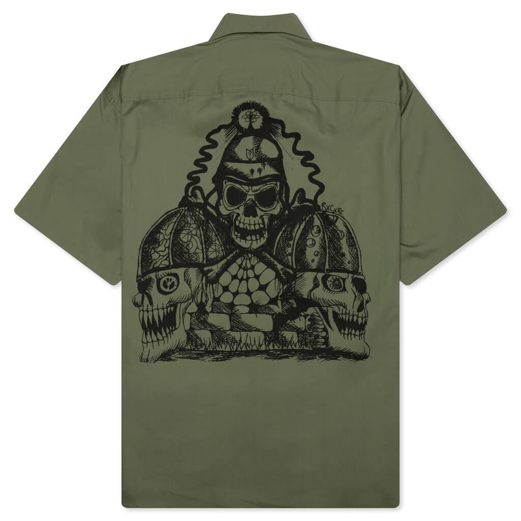 Neighborhood x Babylon BD Shirt SS-2 - Olive Drab Male Product Image