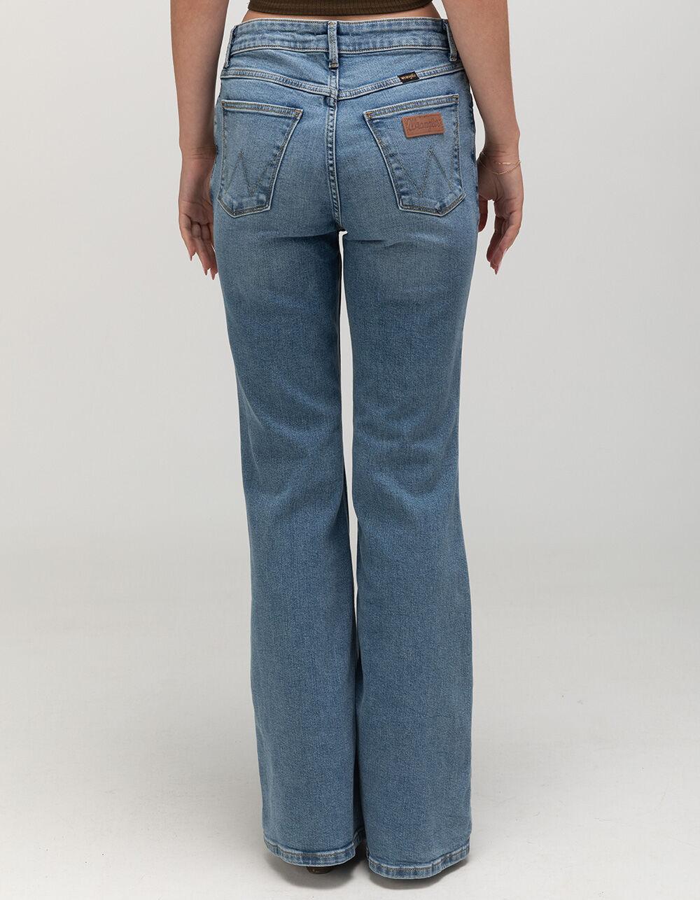 WRANGLER In Trance High Rise Womens Flare Jeans - VINTAGE MED Product Image