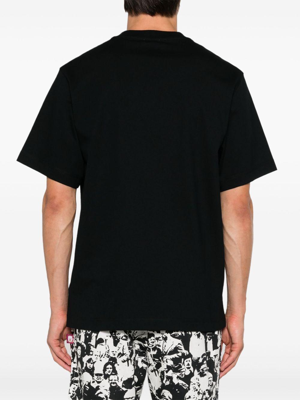 flocked-logo T-shirt Product Image