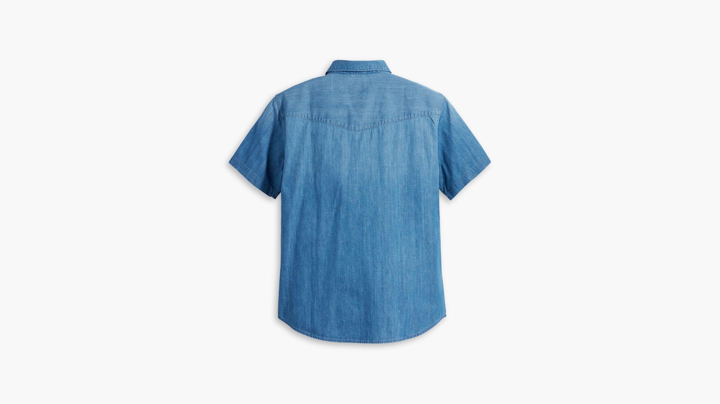 Short Sleeve Relaxed Fit Western Shirt Product Image