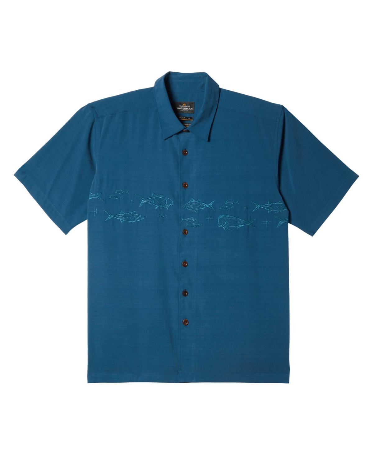 Quiksilver Waterman Mens Offshore Short Sleeve Shirt Product Image