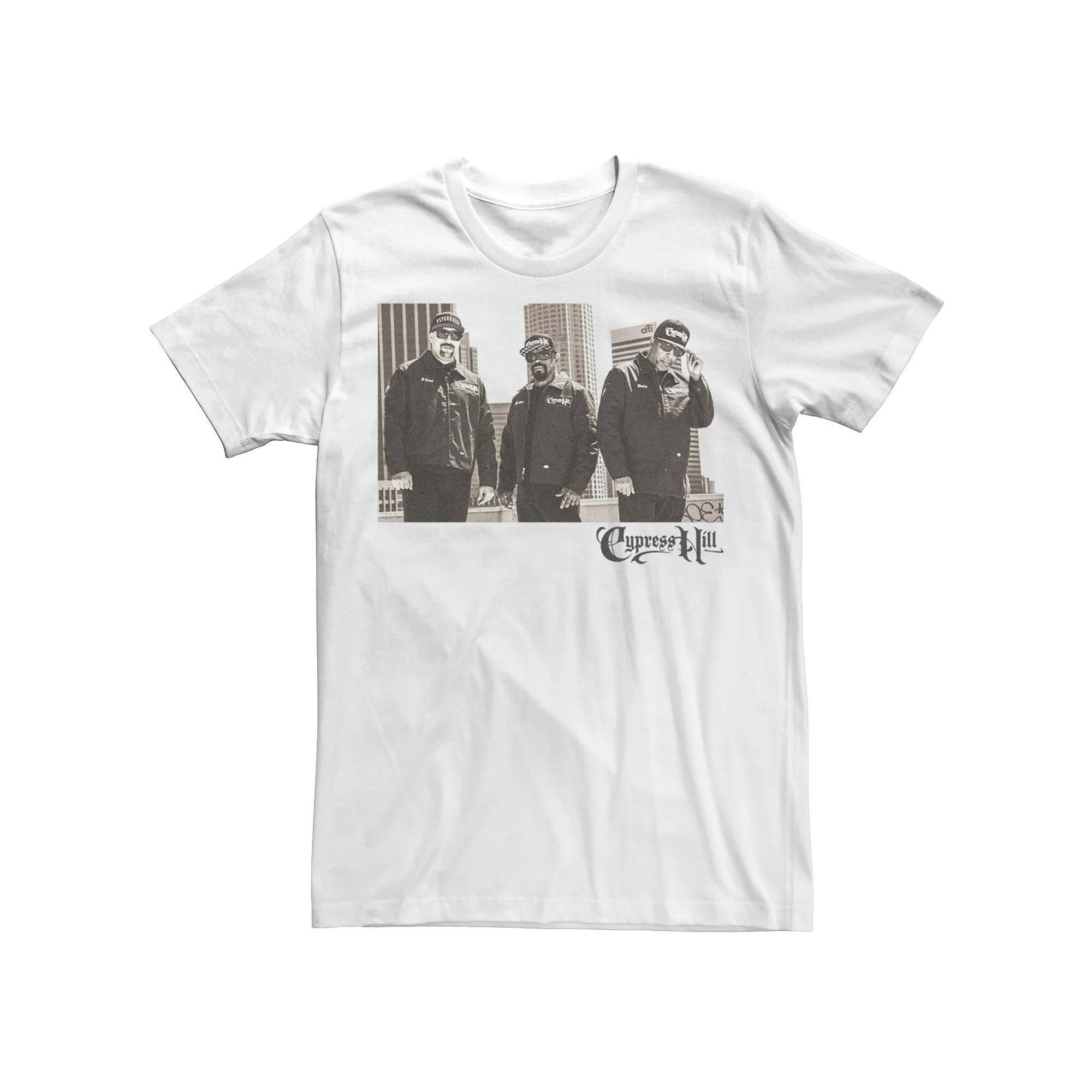 Men's Epic Rights Portrait Black And White Cypress Hill Tee, Size: Large Product Image