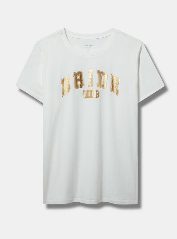 BRIDE TO BE CLASSIC FIT HERITAGE JERSEY CREW TEE Product Image