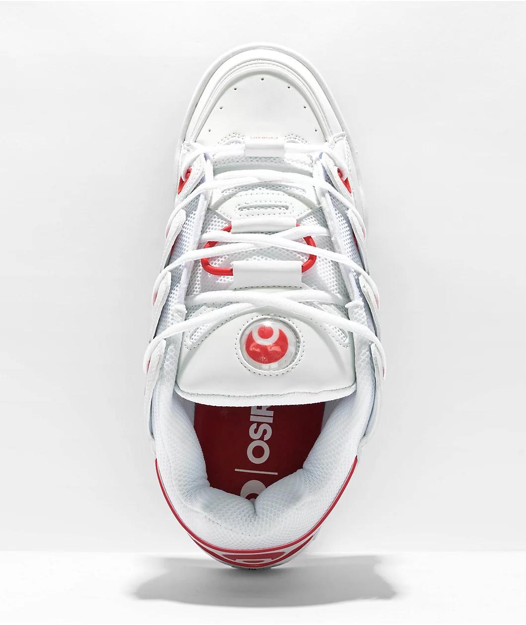 Osiris D3 OG White, Red & Grey Skate Shoes D3 Product Image