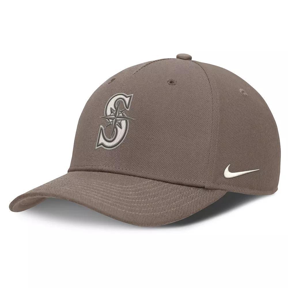 Men's Nike Brown Seattle Mariners Rise Performance Adjustable Hat, Size: Medium/Large Product Image