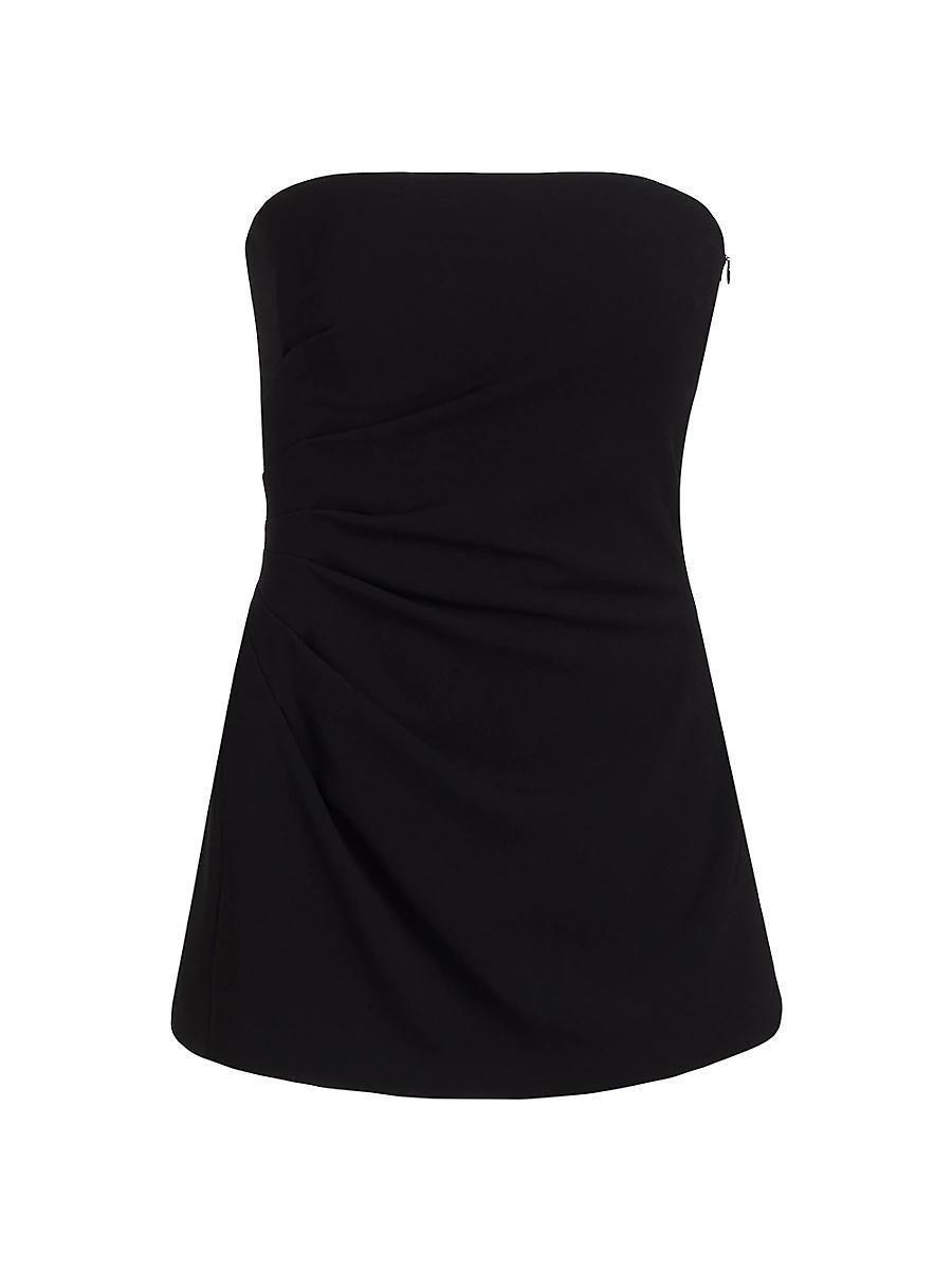 Gathered Crepe Strapless Top Product Image