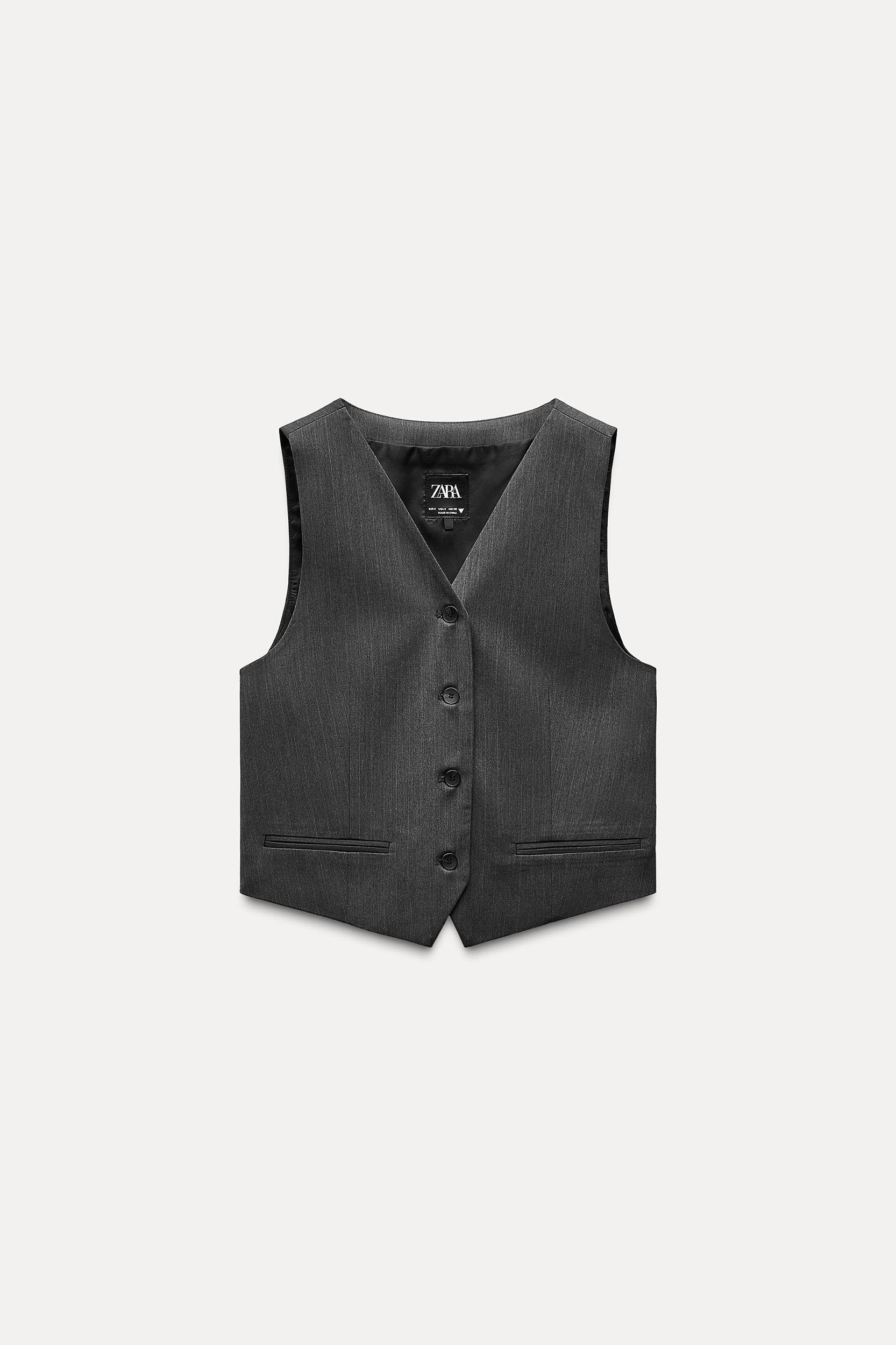 PINSTRIPE VEST Product Image