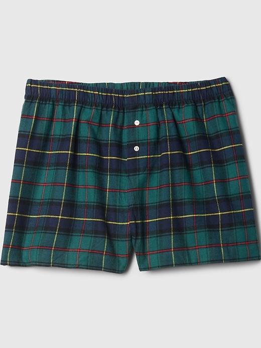 Flannel PJ Boxer Shorts Product Image