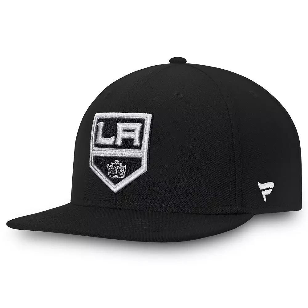 Men's Fanatics Black Los Angeles Kings Core Fitted Hat, Size: 7, Kgs Black Product Image