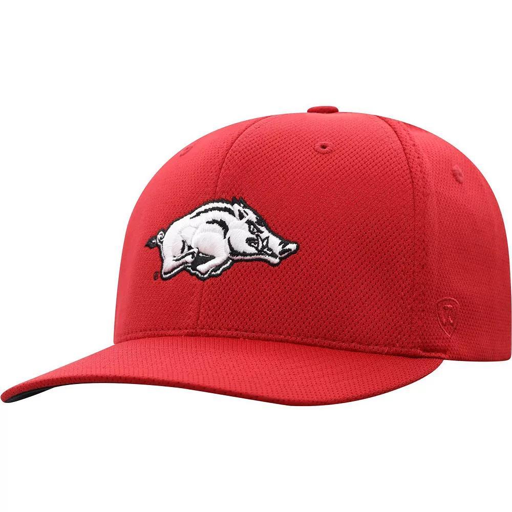 Men's Top of the World Cardinal Arkansas Razorbacks Reflex Logo Flex Hat, Size: Medium/Large, Red Product Image