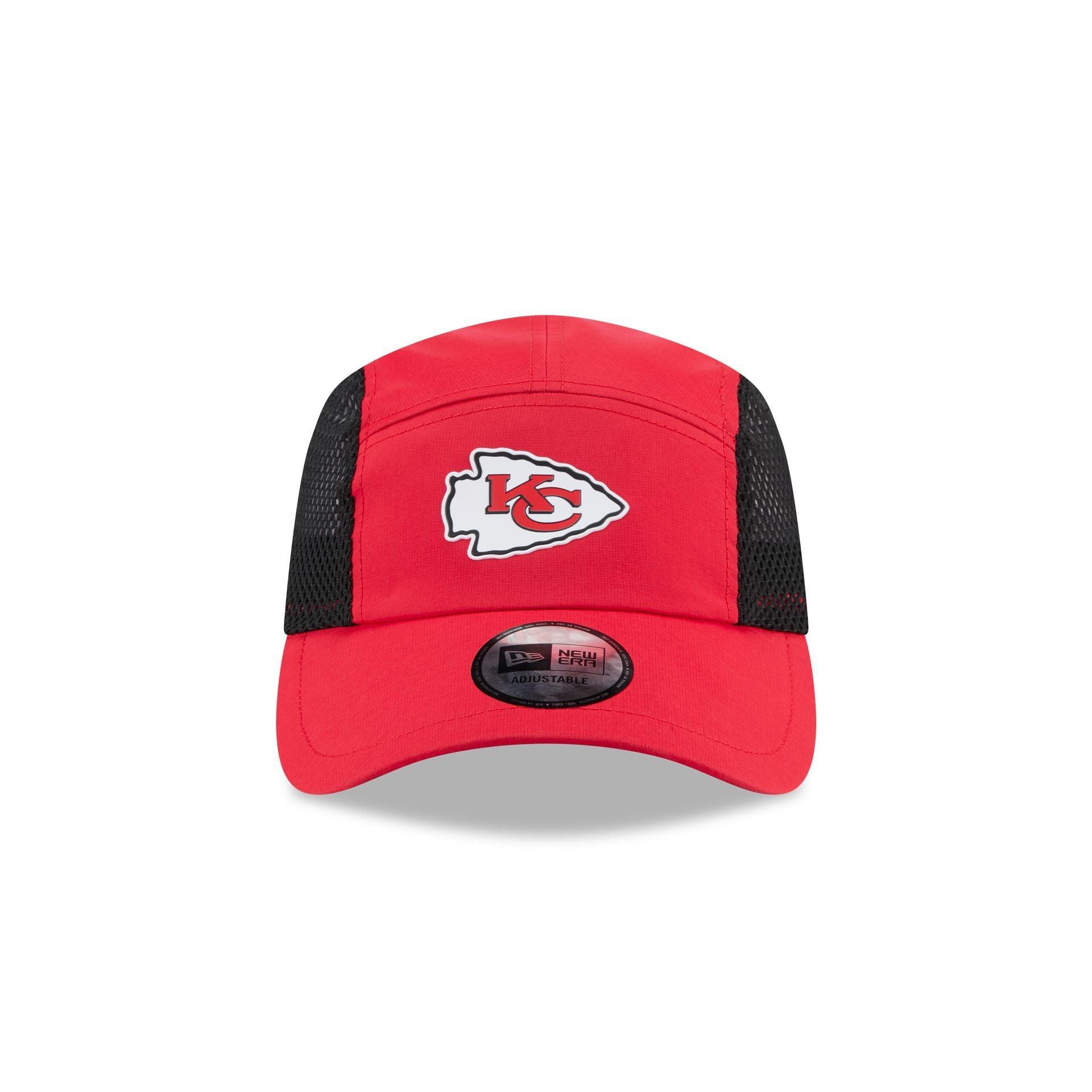 Kansas City Chiefs Poly Runner Adjustable Hat Male Product Image