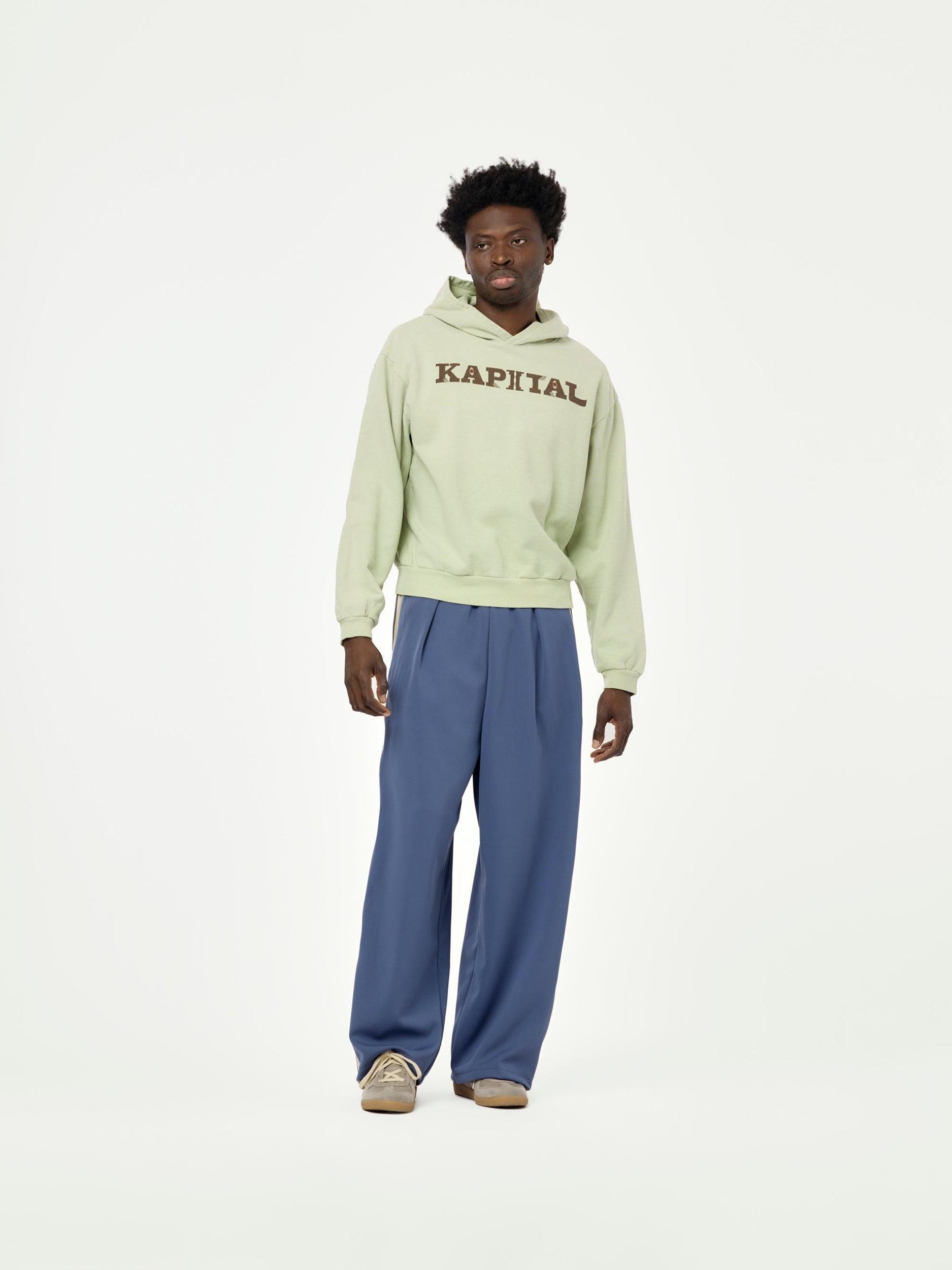 SWT Knit Hoodie (SPEAKEASY KAPITAL) (Mint) Product Image