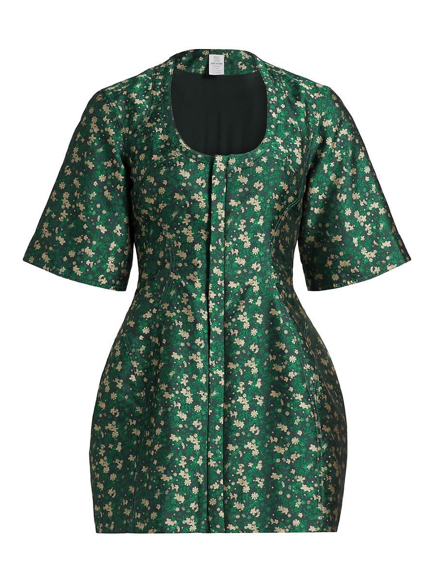 Womens Floral U-Turn Minidress Product Image