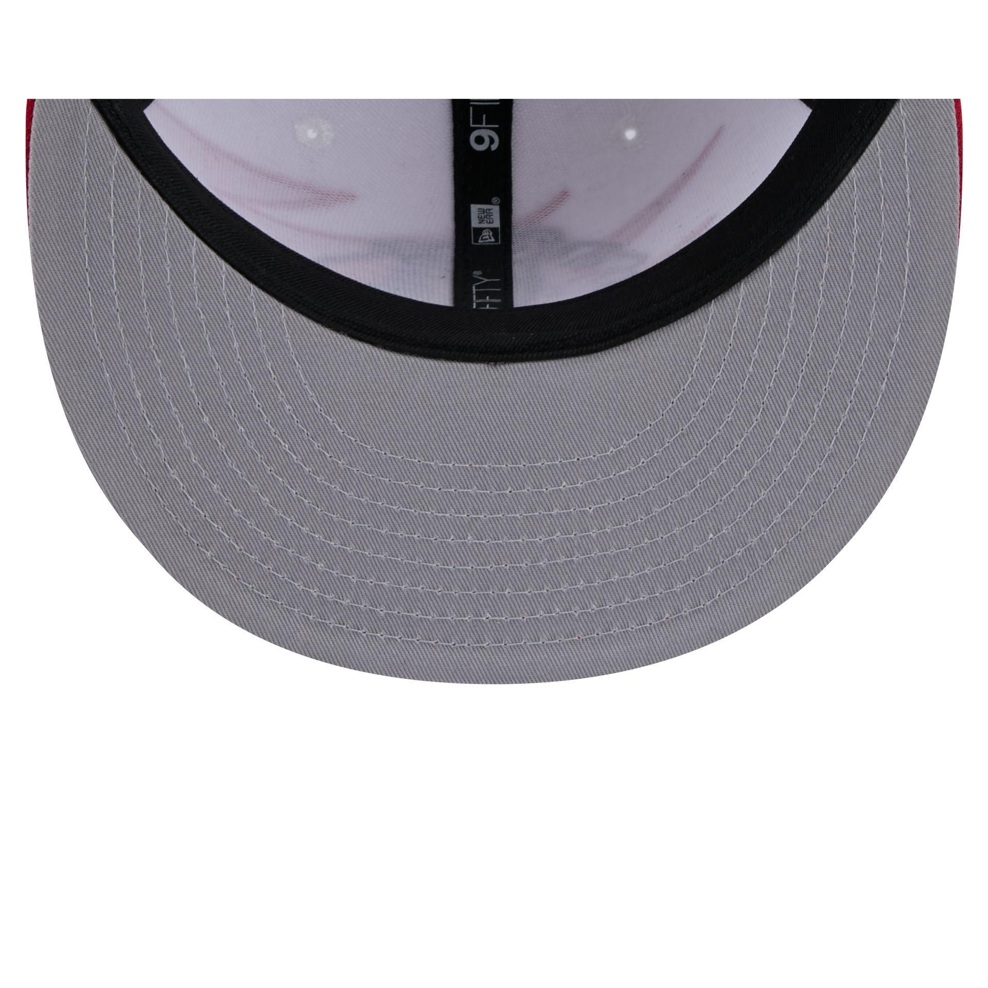 Chicago Blackhawks Jagged 9FIFTY Snapback Hat Male Product Image