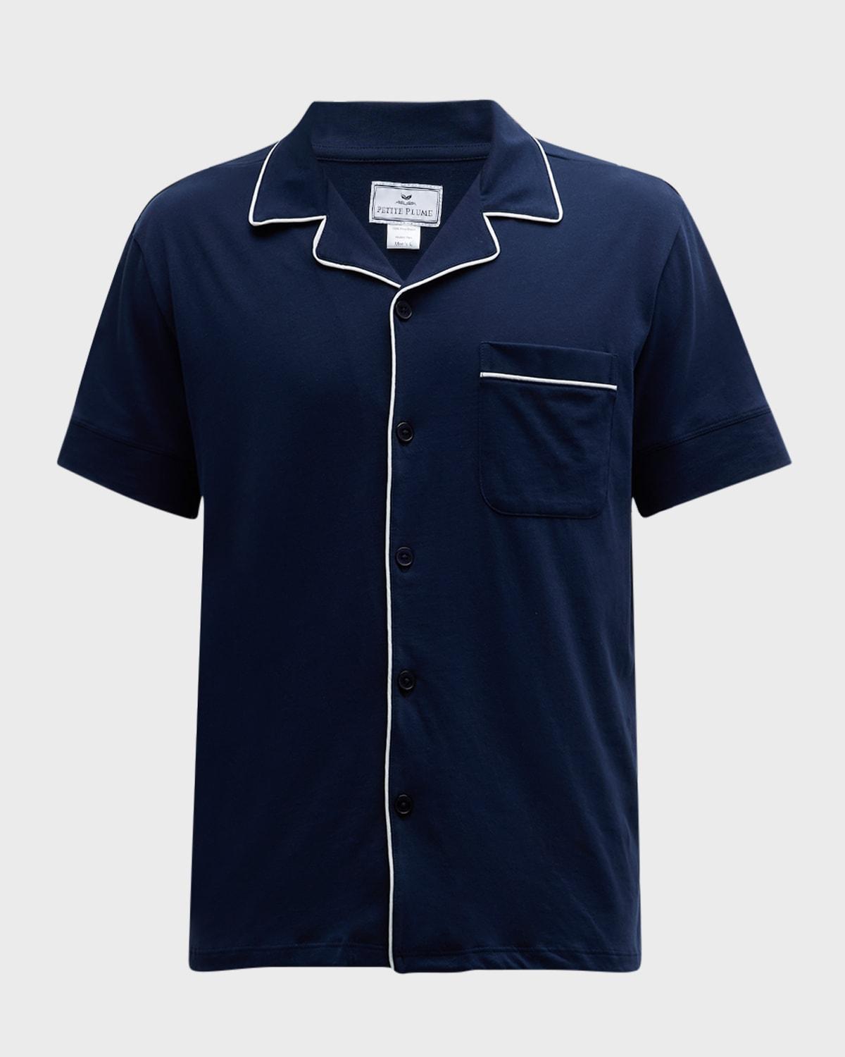 Mens Pima Cotton Short Pajama Set Product Image