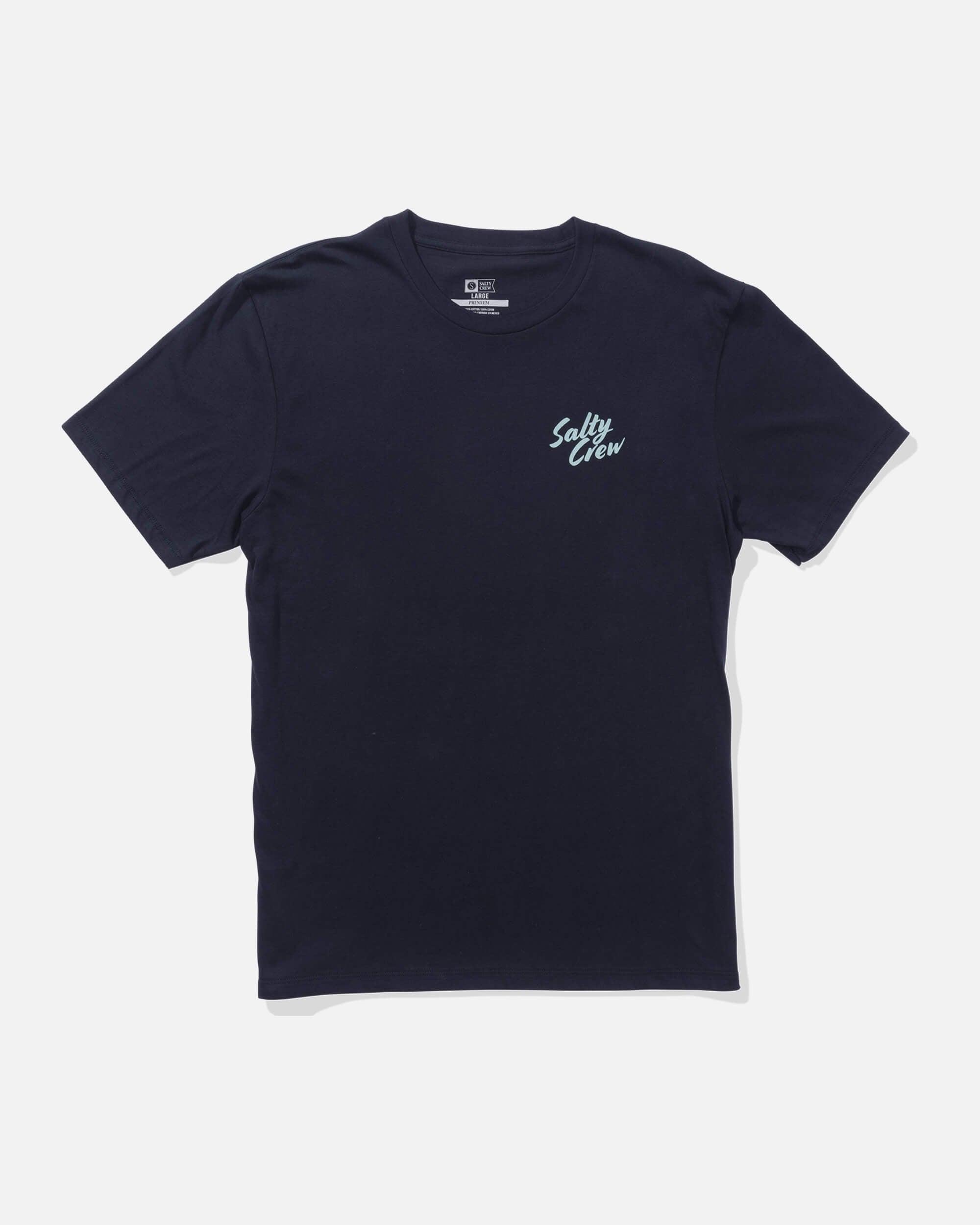 Fish Bowl Ss Tee - Navy Product Image