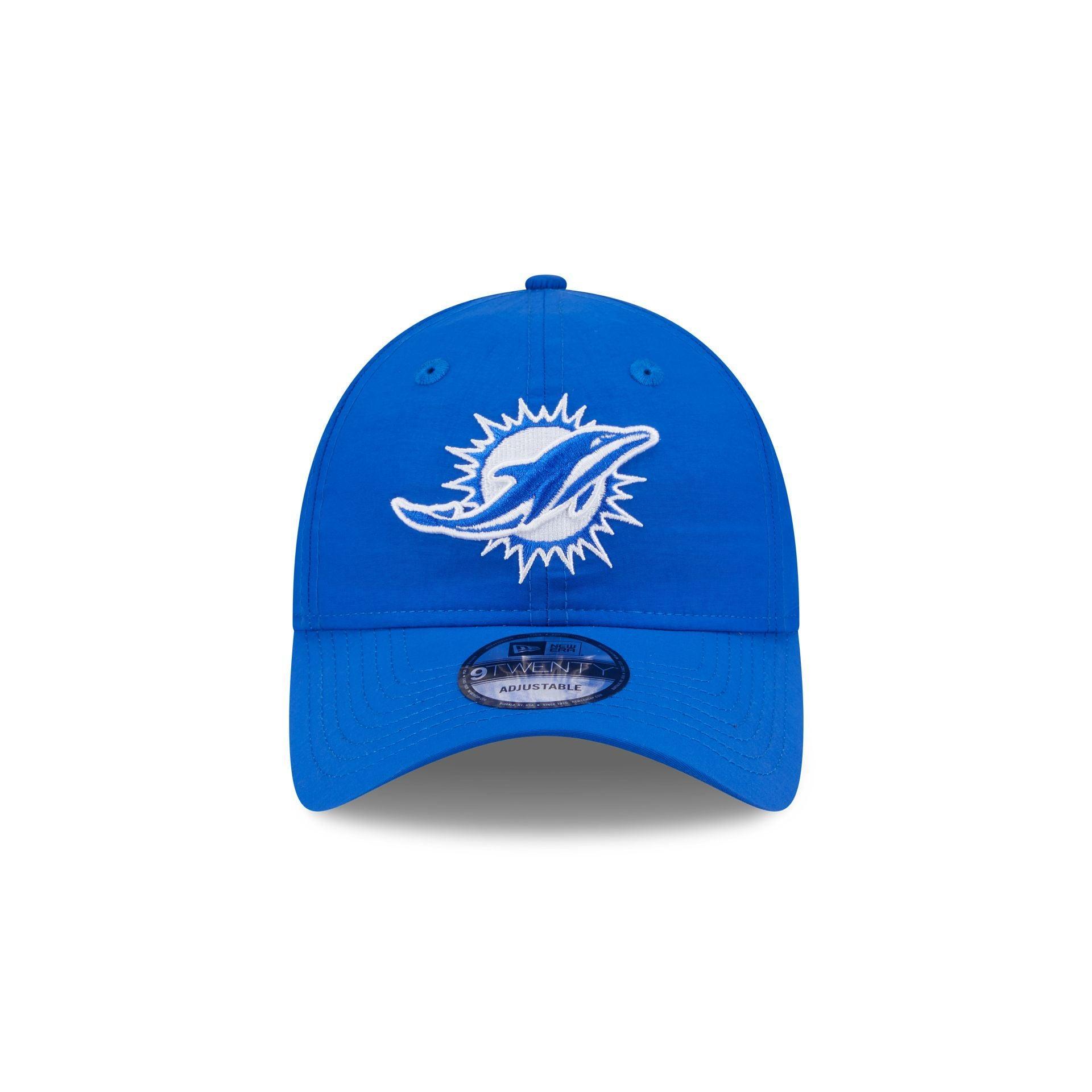 Miami Dolphins Everyday Nylon Blue 9TWENTY Adjustable Hat Male Product Image