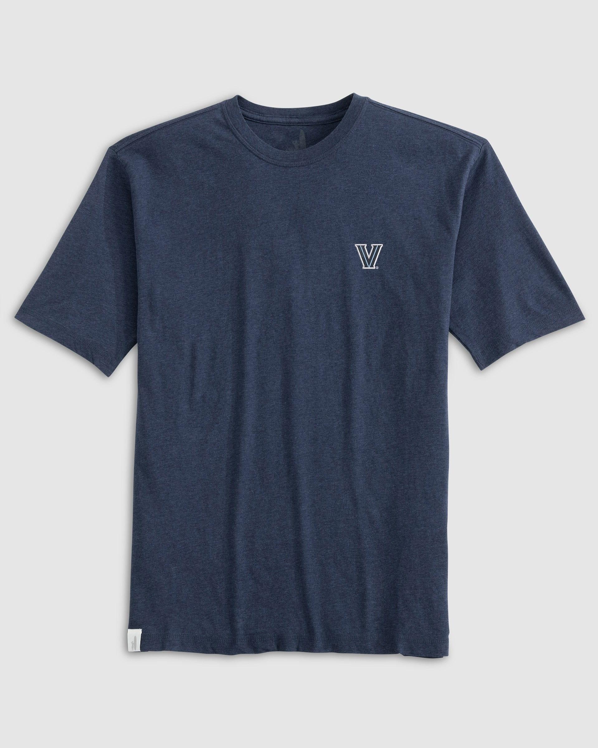 Texas Christian Heathered Spencer Cotton T-Shirt - Helmet Logo Male Product Image