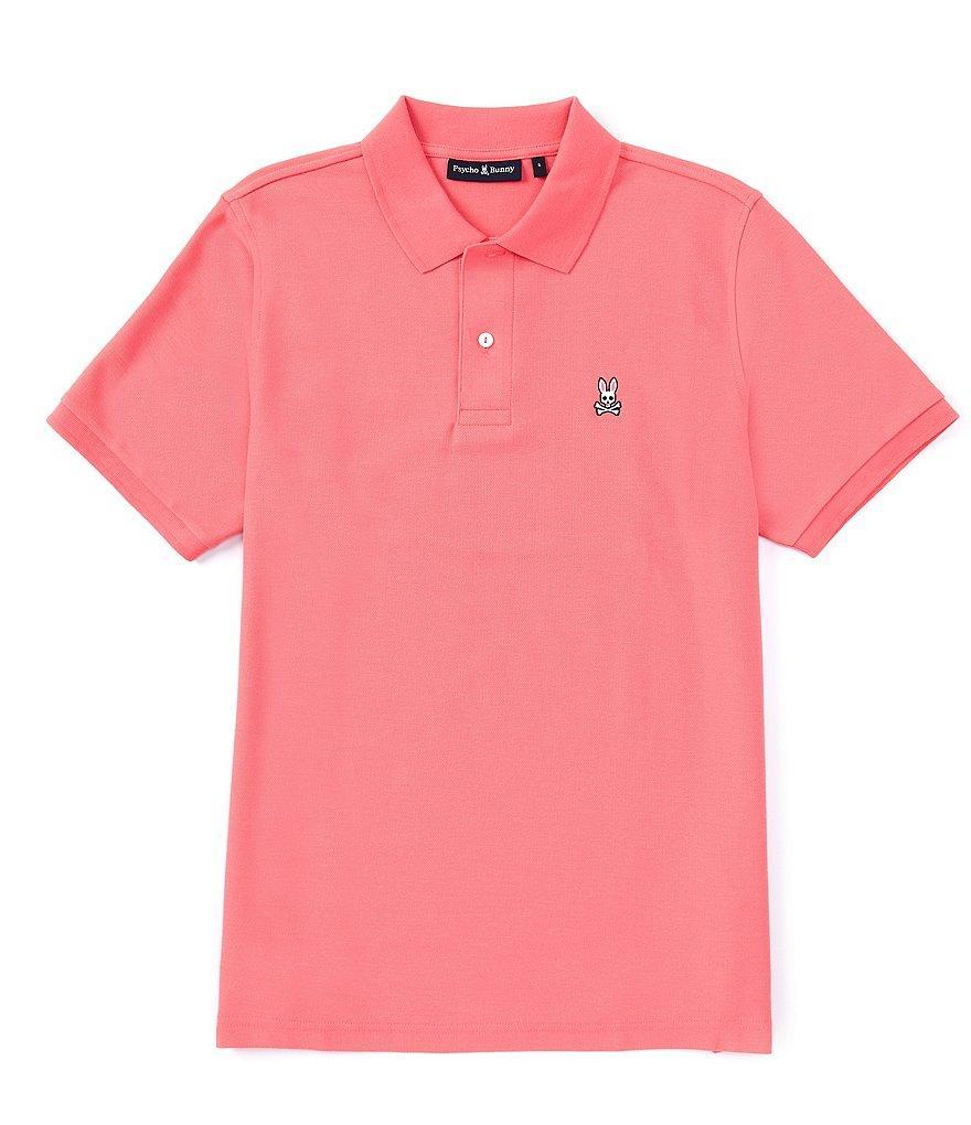 Psycho Bunny Classic Short Sleeve Solid Polo Shirt Product Image