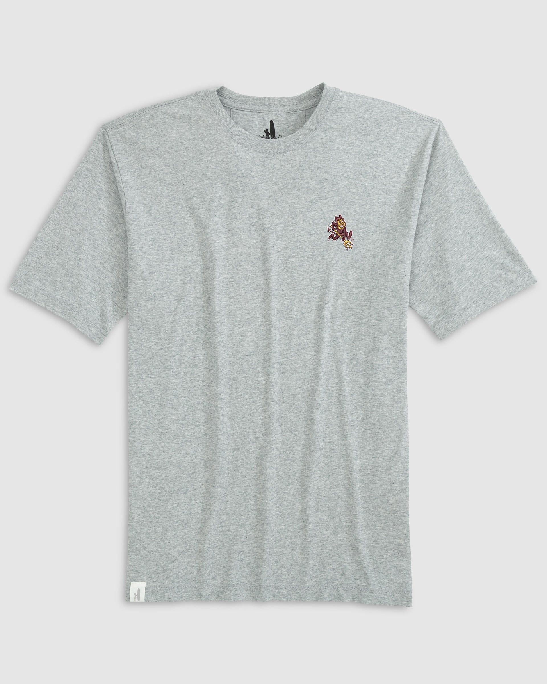 Louisville Heathered Spencer Cotton T-Shirt Male Product Image