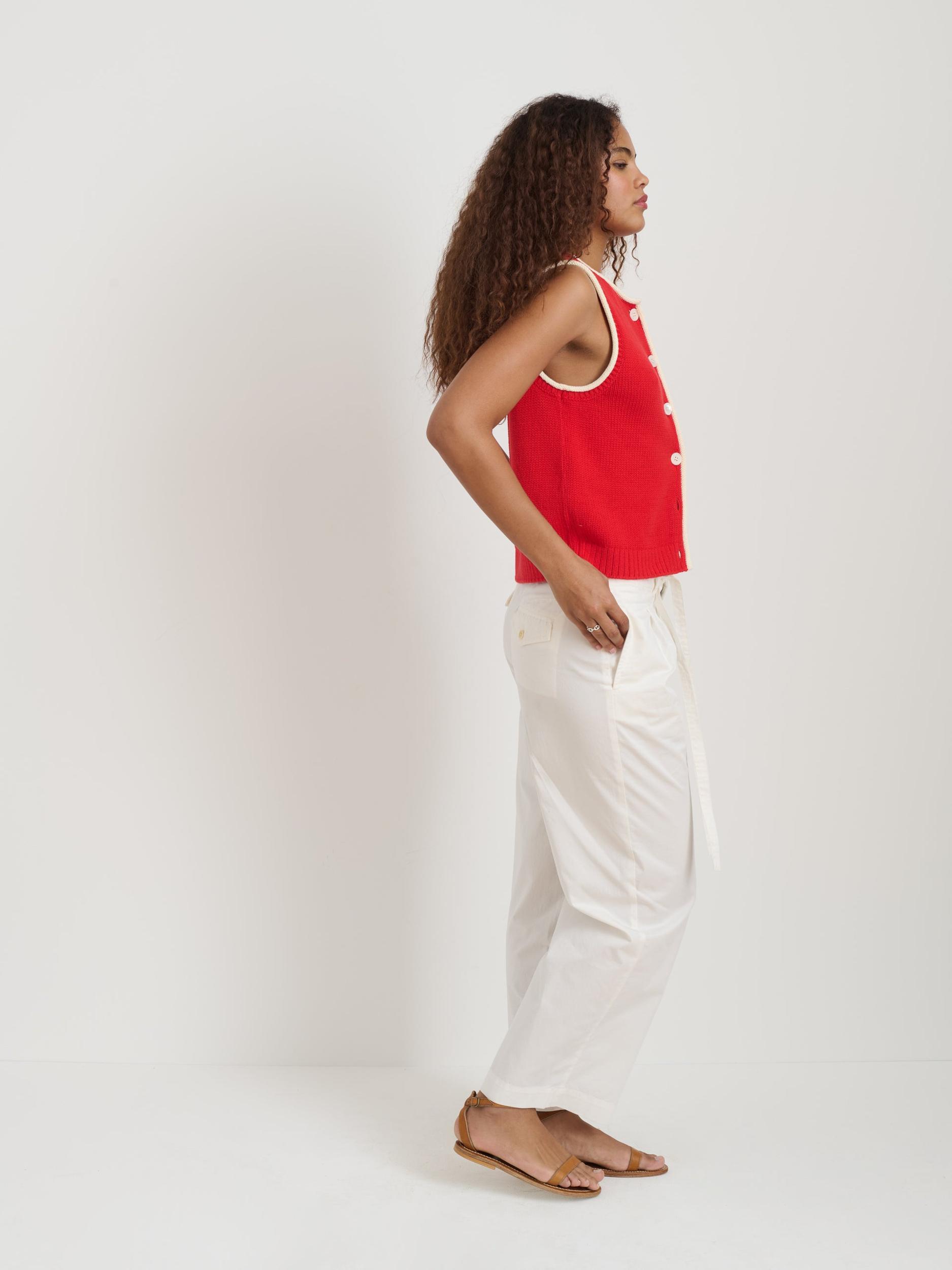 Garcon Tee In Linen Cotton Product Image