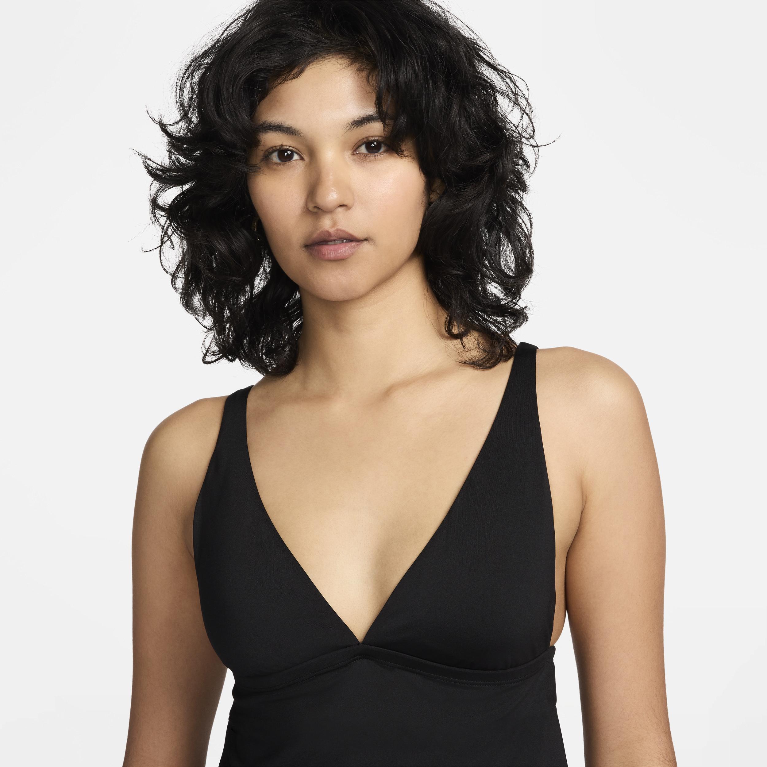 Nike Swim Essential Women's V-Neck Tankini Top Product Image