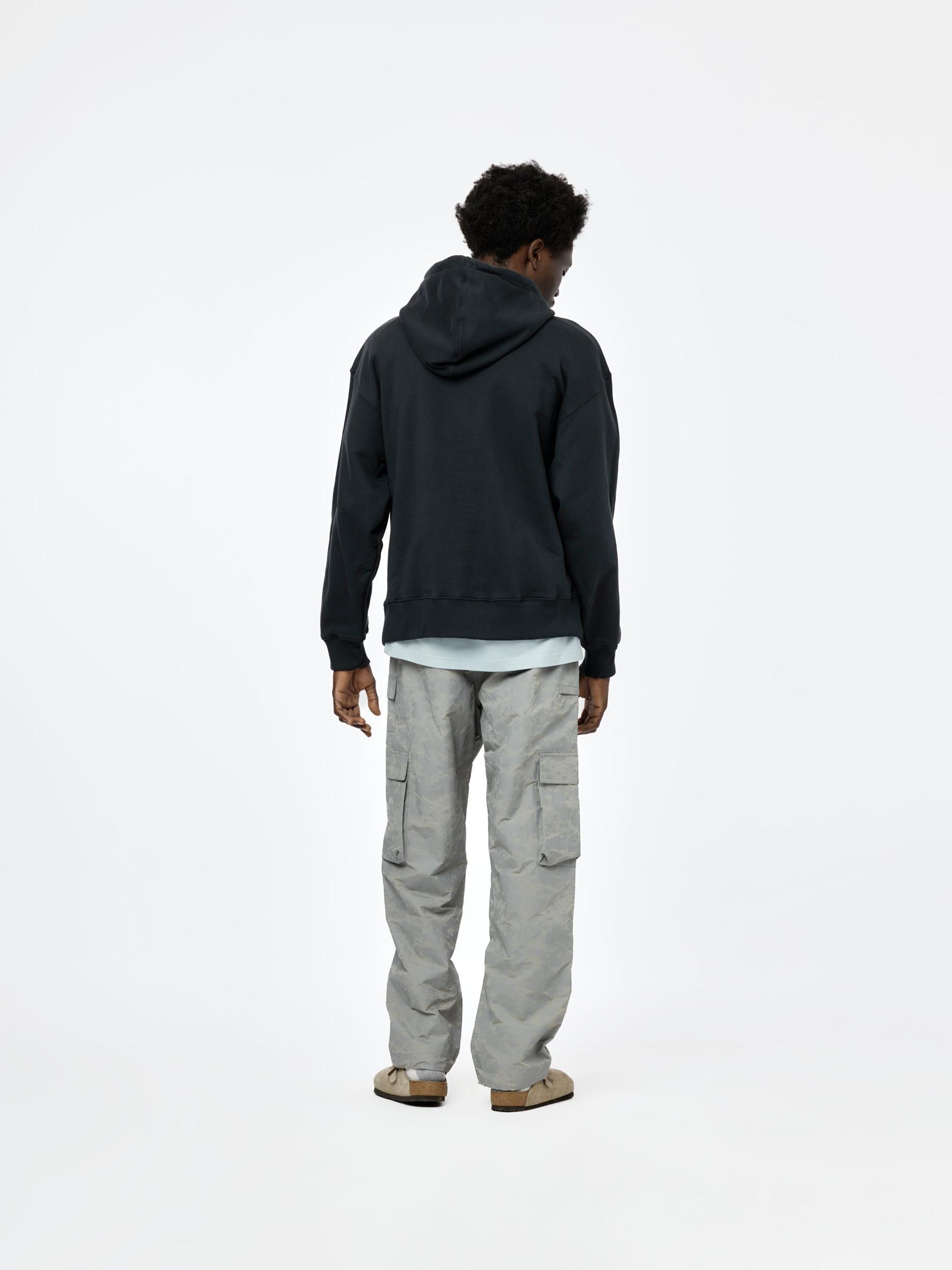 Metal Boxy Hooded Sweater (Moonless Night) Product Image