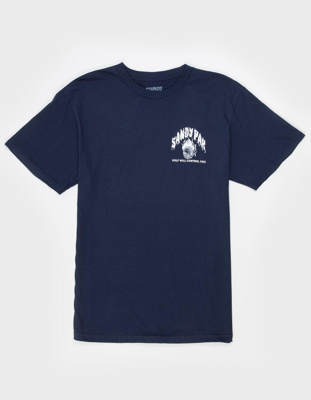 SANDY PAR Sell Your Soul Mens Tee - NAVY Product Image