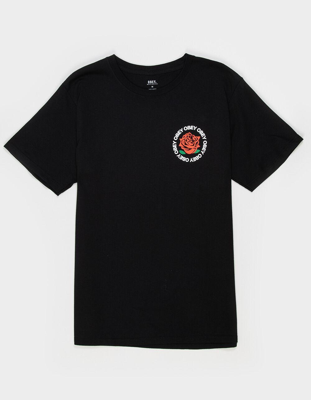 OBEY Rose Mens Tee - FOREST Product Image