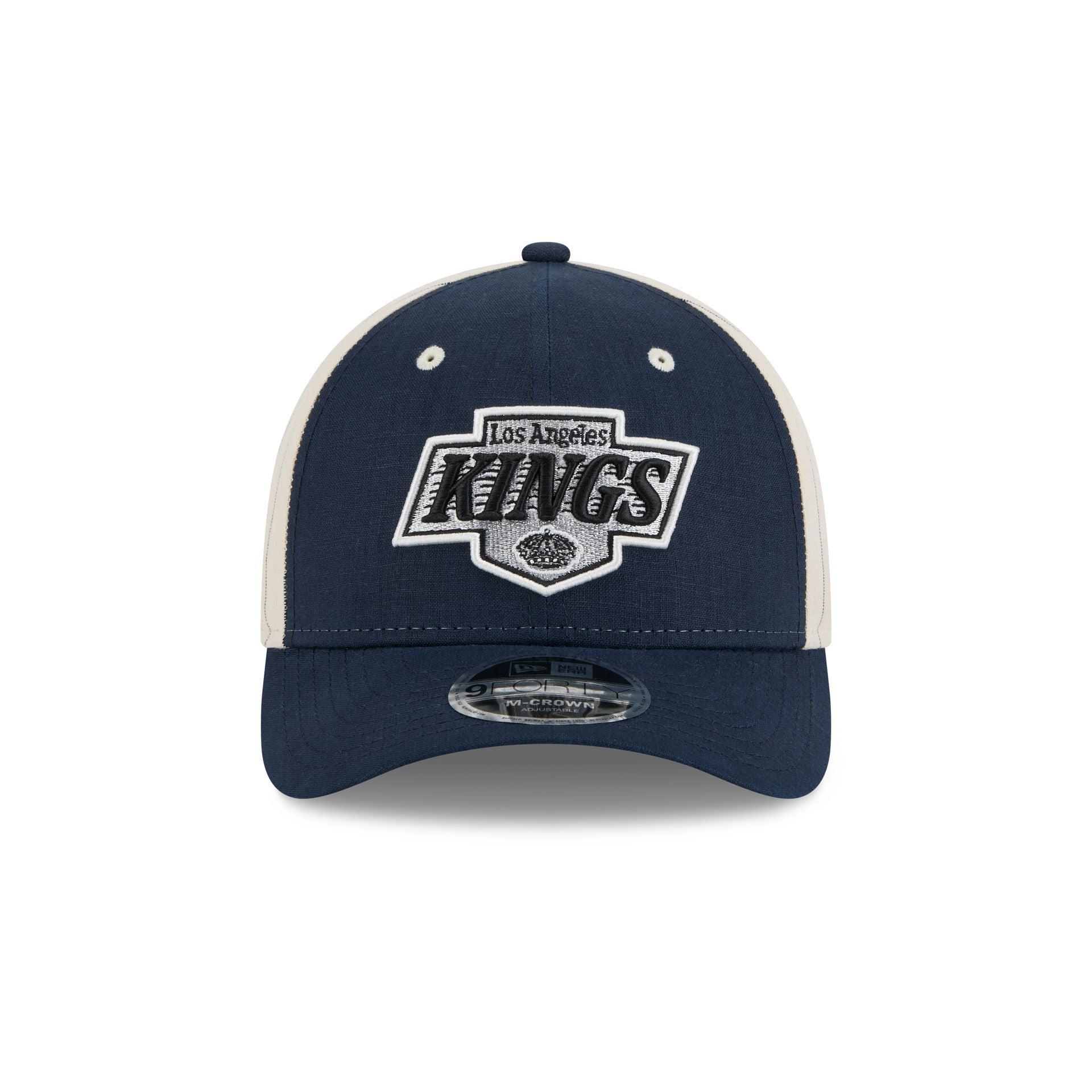 New York Rangers Linen 9FORTY M-Crown Snapback Hat Male Product Image