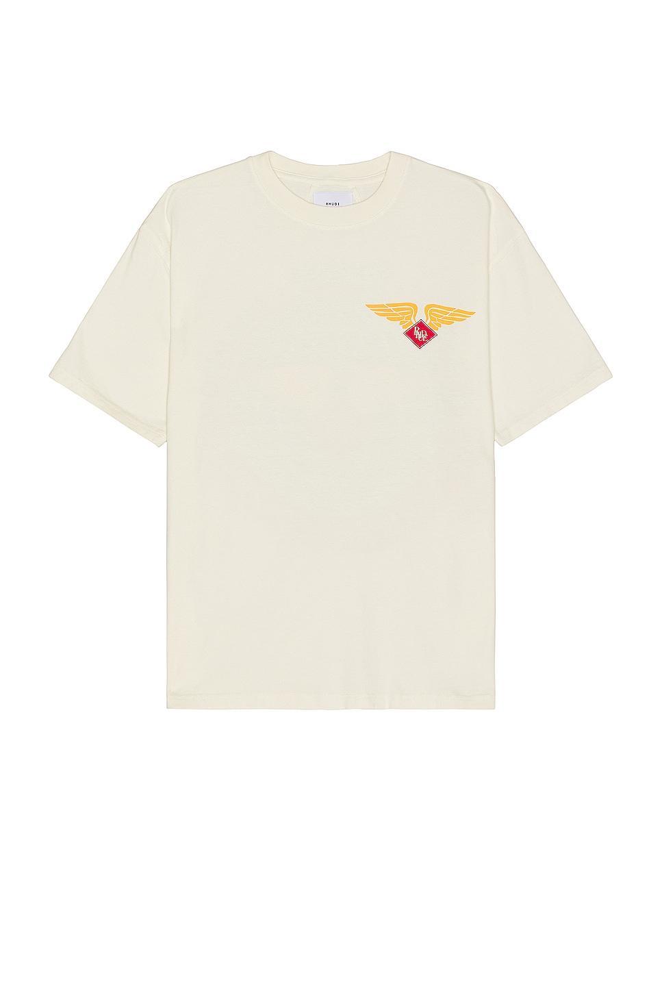 Rhude Worldwide Tee in White Product Image