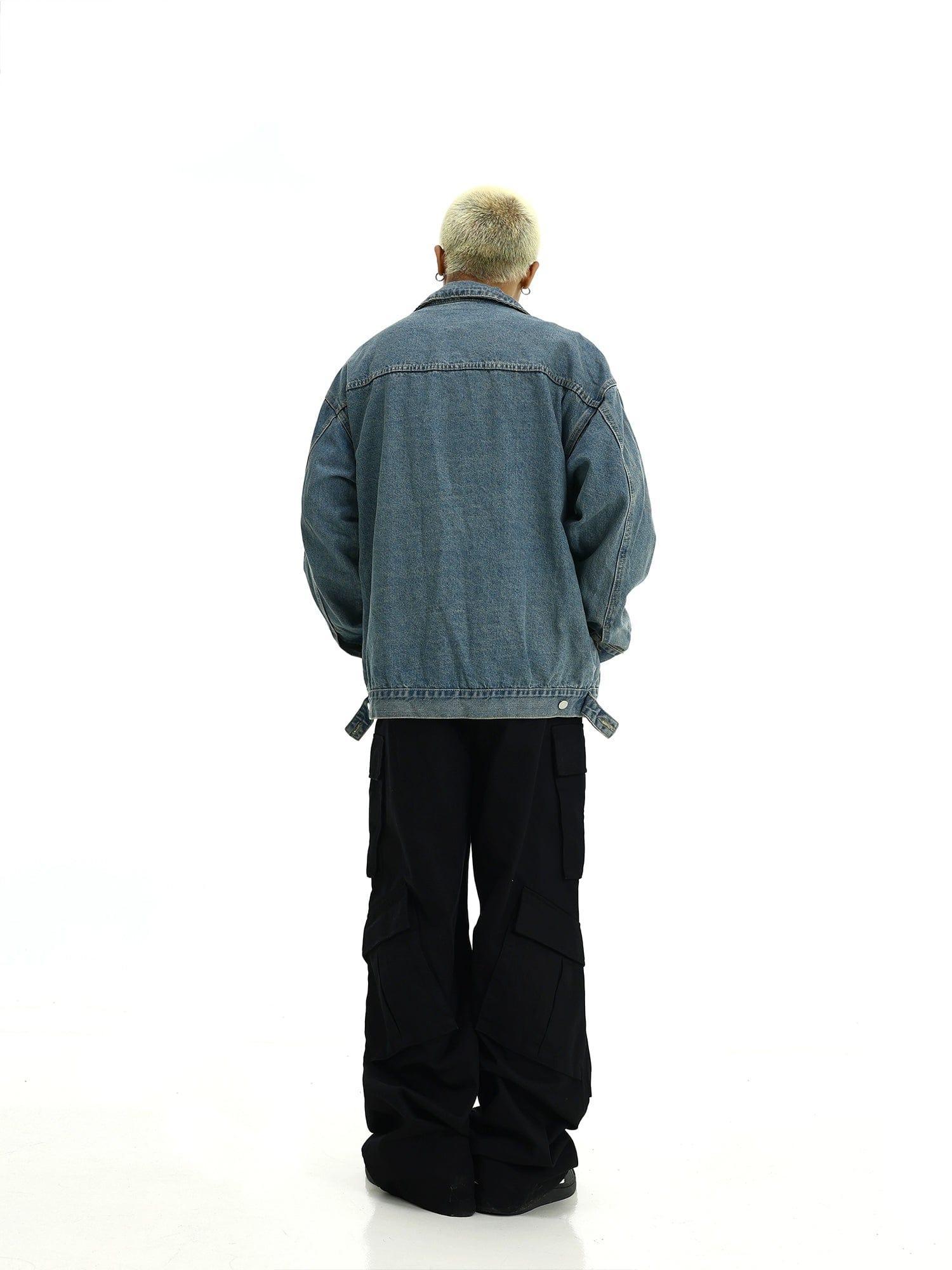 RT No. 11413 WASHED BLUE DENIM JK Product Image