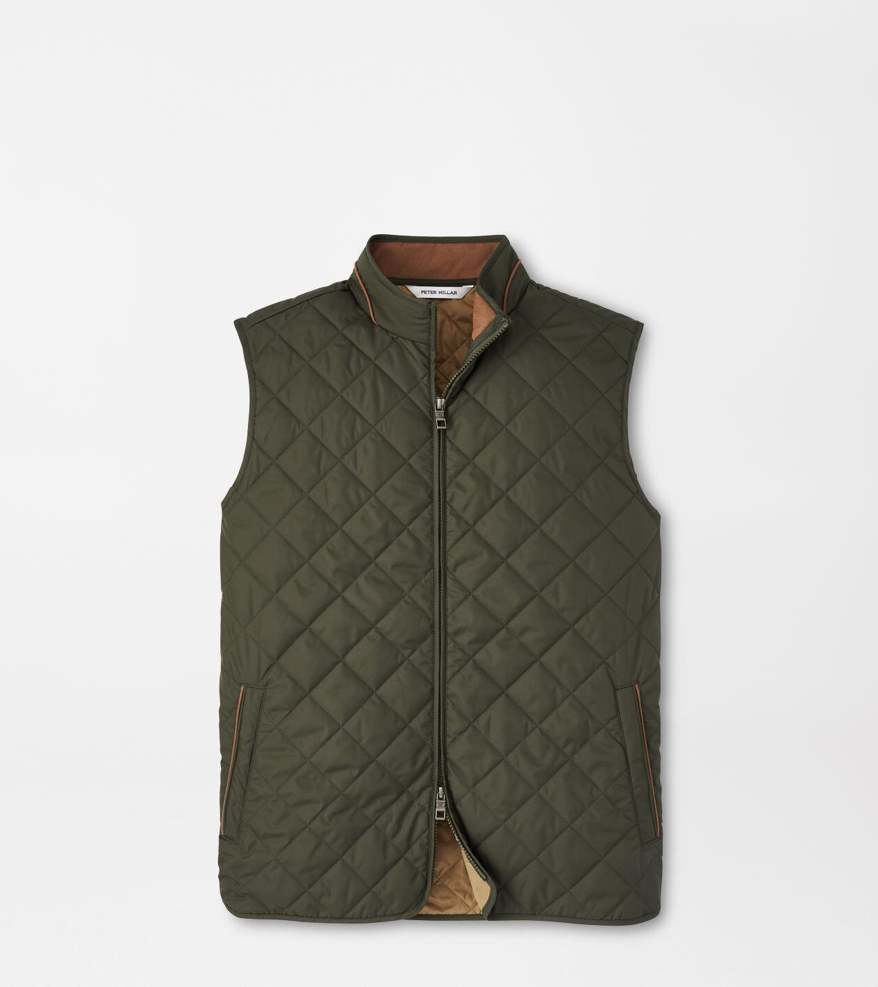 Peter Millar Mens Essex Vest | Color: Navy | Size: S Product Image