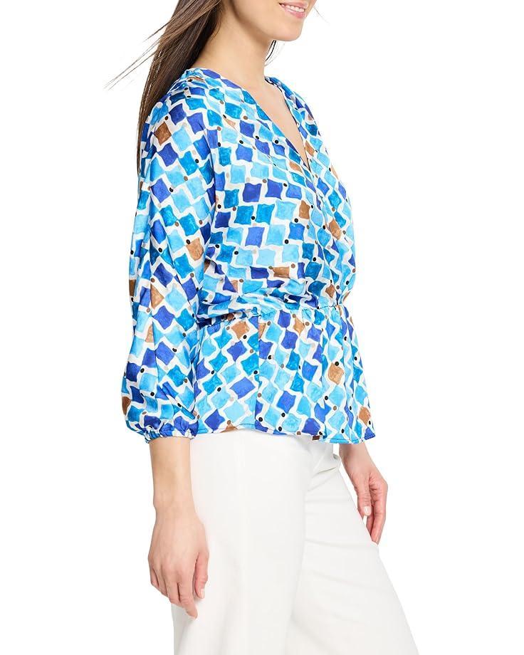 Raglan Sleeve Button Down Blouse Product Image