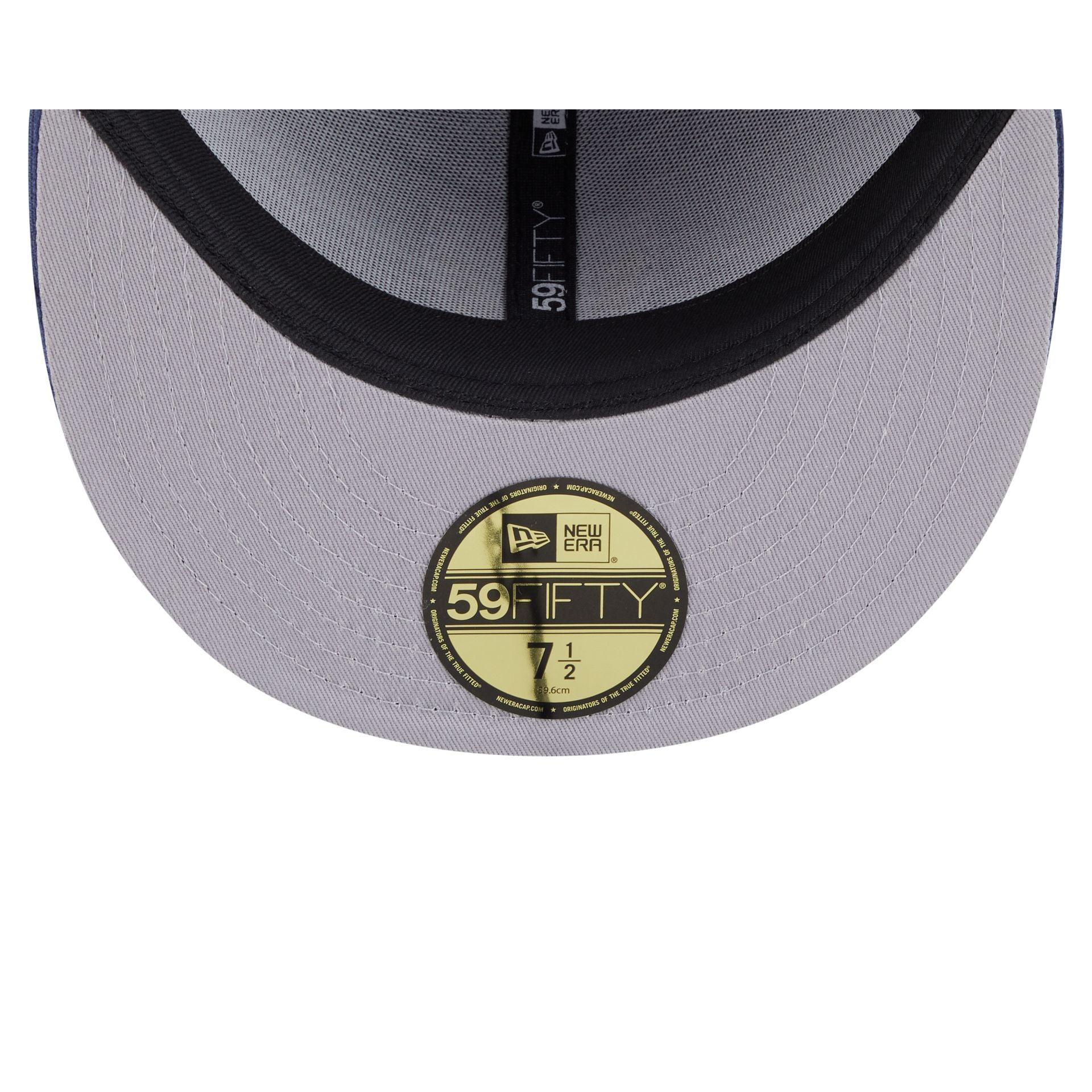 Winnipeg Jets Navy 59FIFTY Fitted Hat Male Product Image