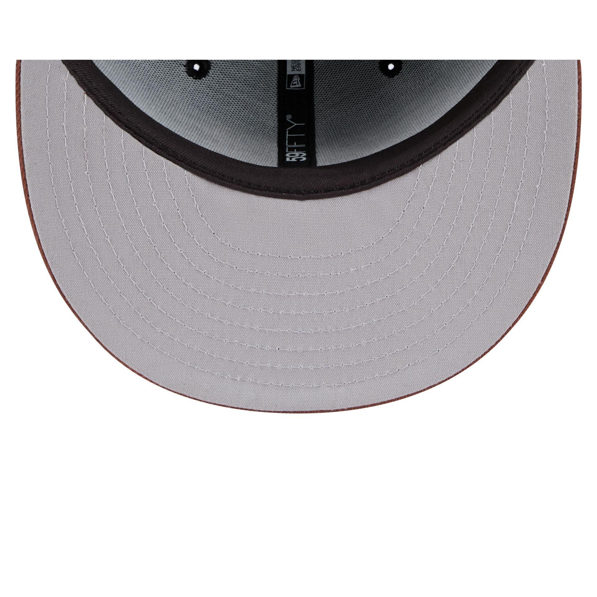 Los Angeles Lakers Script Sided 59FIFTY Fitted Hat Male Product Image