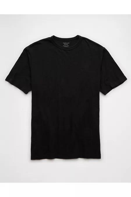 Reversed Crown Tee. Navy/ Tamarind. Male Product Image