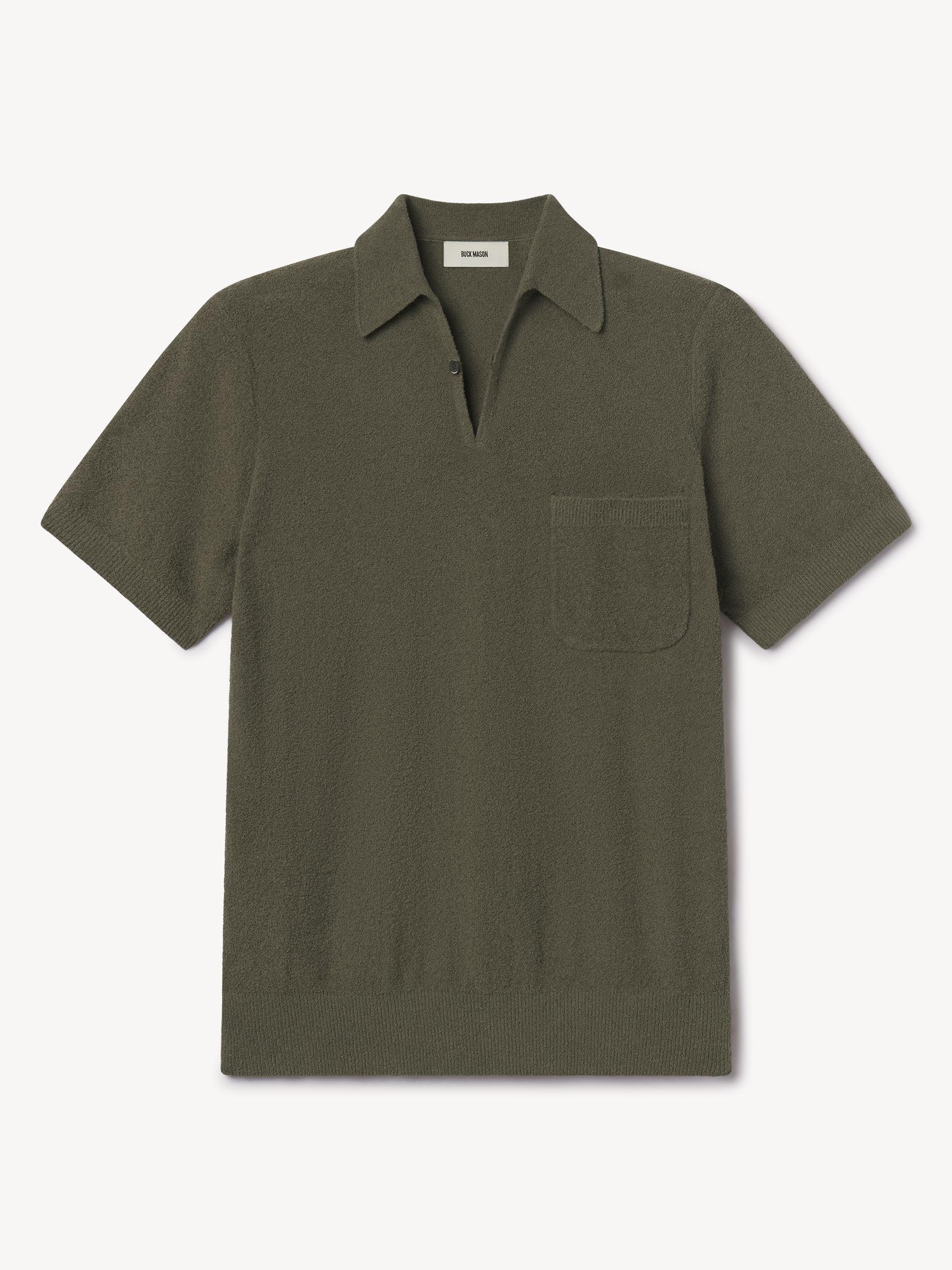 Soft Cactus Cotton Loop Terry Polo Product Image