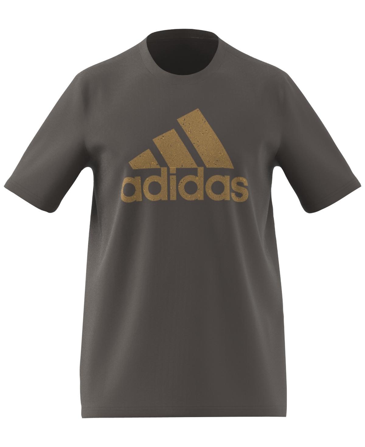 Mens adidas Classic Badge of Sport Tee Better Red Product Image