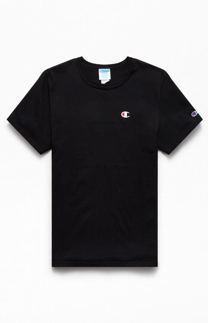 Mens Champion Heritage Short-Sleeve T-Shirt, C Logo Black M Product Image