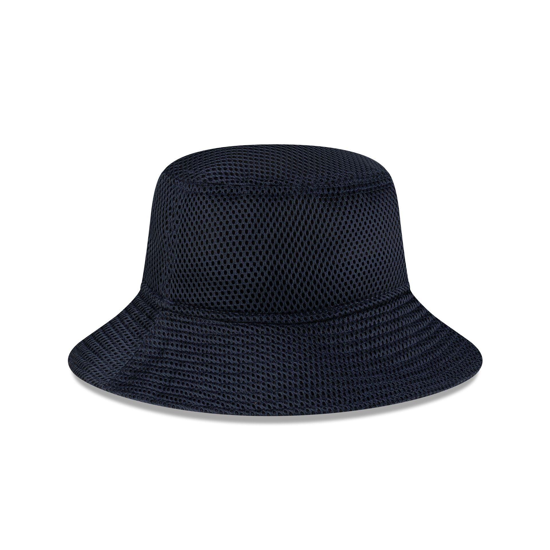 New Era Cap Air Mesh Navy Bucket Hat Male Product Image