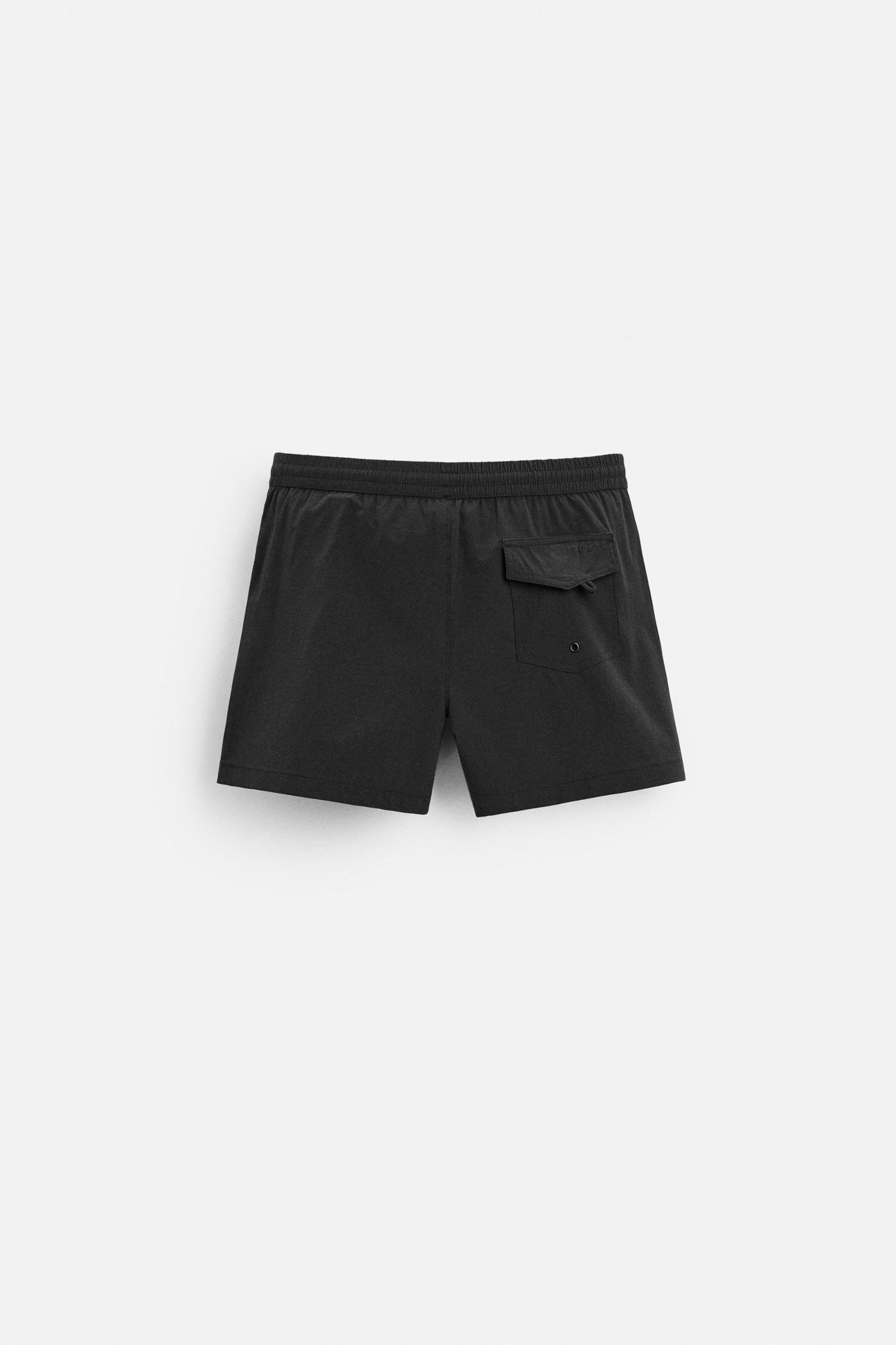 SHORT STRUCTURED SWIMSUIT Product Image