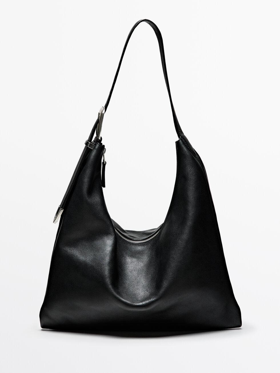 Nappa leather maxi bag Product Image